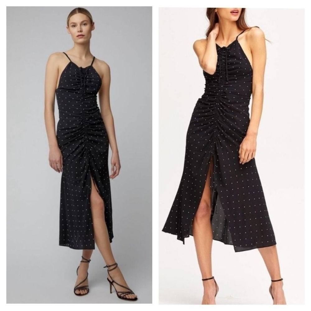 Alice McCall
Oscar Ruched Midi Dress, New with Tags